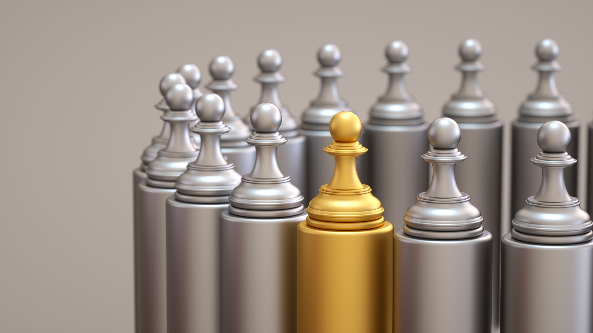 Leadership and Standing Out From the Crowd Concept Leadership and Standing Out From the Crowd Concept